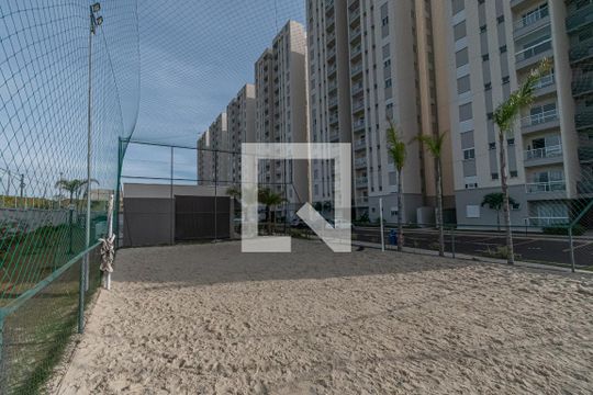Área comum - Quadra Esportiva de apartamento para alugar com 2 quartos, 56m² em Jardim Sao Sebastiao, Hortolândia