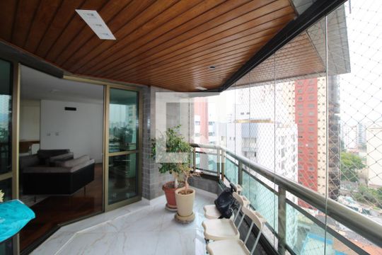 Varanda de apartamento à venda com 4 quartos, 210m² em Santana, São Paulo