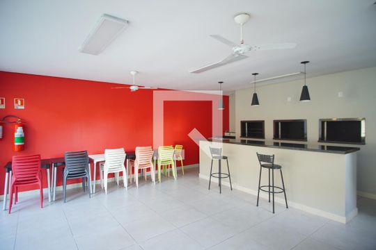Área Comum - Salão de Festas de apartamento para alugar com 2 quartos, 90m² em Santa Maria Goretti, Porto Alegre