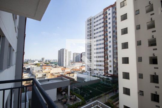 Varanda da Sala de apartamento à venda com 2 quartos, 37m² em Vila Maria, São Paulo