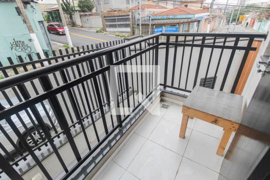 Varanda do Studio de kitnet/studio à venda com 1 quarto, 37m² em Vila Ivone, São Paulo