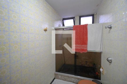 Banheiro da Suíte de apartamento à venda com 4 quartos, 185m² em São Pedro, Belo Horizonte