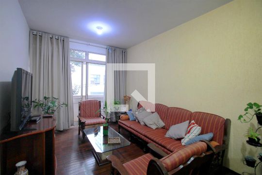 Sala de apartamento à venda com 4 quartos, 185m² em São Pedro, Belo Horizonte