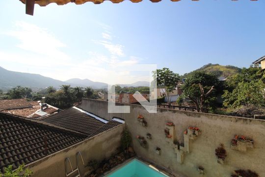 Vista da Varanda da Suíte de casa de condomínio à venda com 3 quartos, 160m² em Taquara, Rio de Janeiro