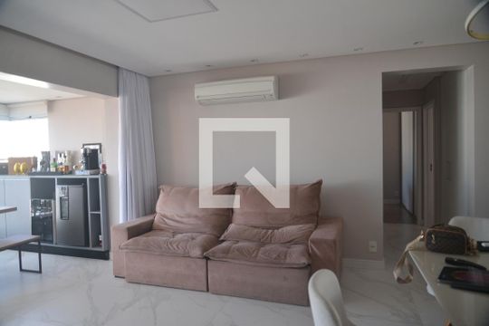 Sala de apartamento à venda com 3 quartos, 103m² em Centro, Santo André