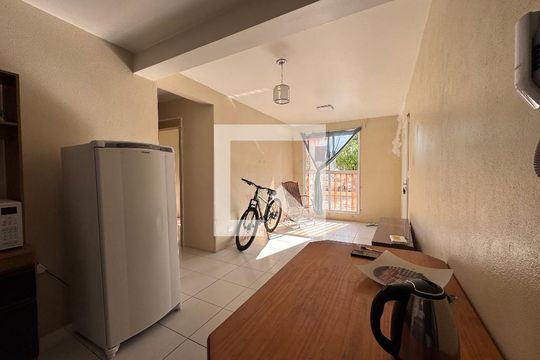 Sala/Cozinha de apartamento à venda com 3 quartos, 100m² em Scharlau, São Leopoldo