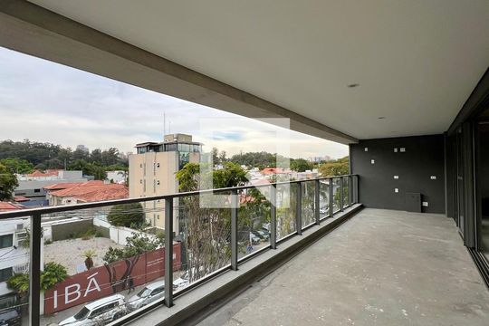 Varanda de apartamento à venda com 3 quartos, 210m² em Jardim Paulista, São Paulo
