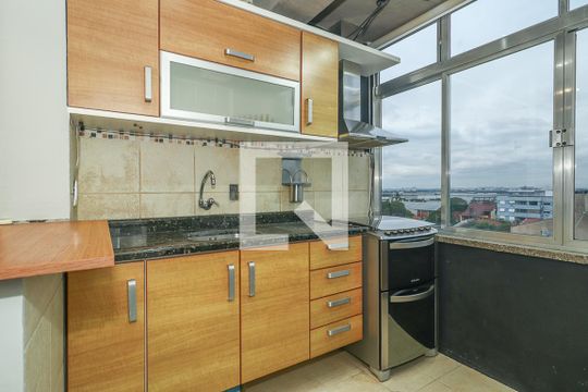 Cozinha de apartamento à venda com 2 quartos, 132m² em Cristo Redentor, Porto Alegre