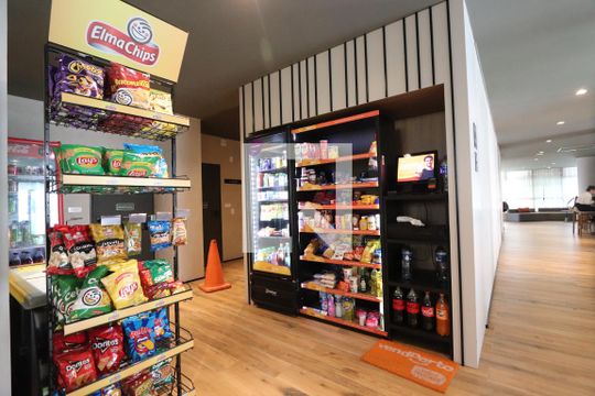 Área comum - Mercado de kitnet/studio para alugar com 1 quarto, 25m² em Paraíso, São Paulo