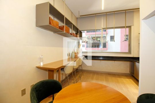 Área Comum - Lavanderia de kitnet/studio à venda com 1 quarto, 30m² em Cerqueira César, São Paulo