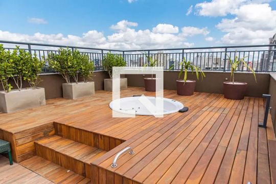 Área comum - Rooftop de apartamento para alugar com 1 quarto, 33m² em Vila Mariana, São Paulo