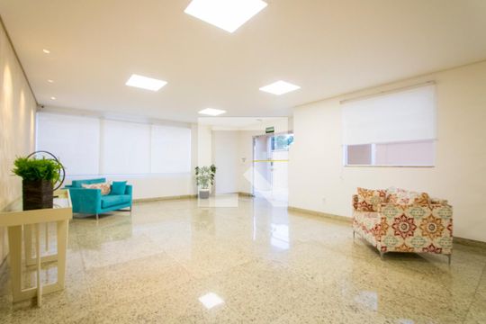 Área comum de apartamento à venda com 2 quartos, 87m² em Vila Valparaíso, Santo André