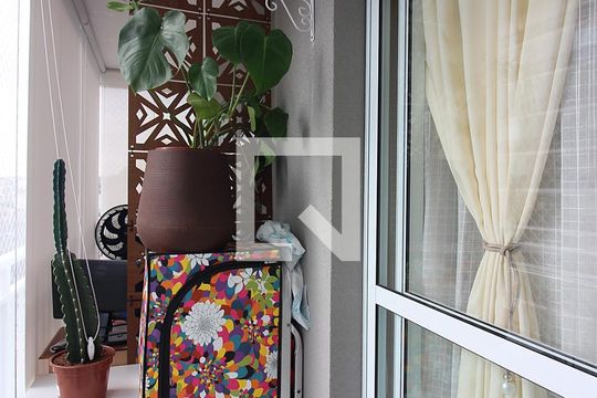 Sala Sacada de apartamento à venda com 2 quartos, 56m² em Baeta Neves, São Bernardo do Campo