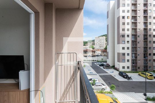 Varanda da Sala de apartamento à venda com 2 quartos, 48m² em São Francisco Xavier, Rio de Janeiro