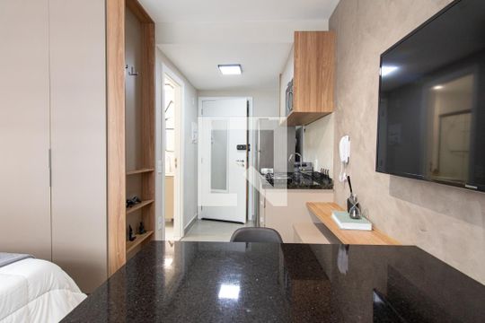 Sala de apartamento à venda com 1 quarto, 20m² em República, São Paulo
