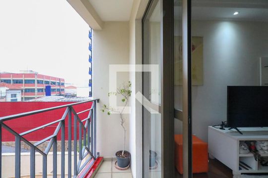 Varanda da Sala de apartamento à venda com 3 quartos, 107m² em Santa Paula, São Caetano do Sul