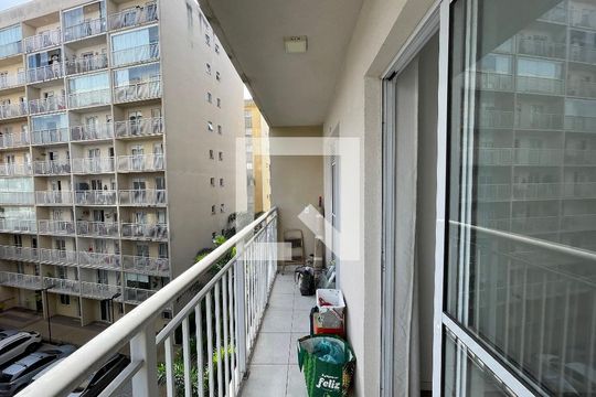 Varanda de apartamento à venda com 1 quarto, 29m² em Ferreira, São Paulo