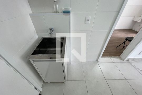 Área de Serviço de apartamento à venda com 1 quarto, 29m² em Ferreira, São Paulo