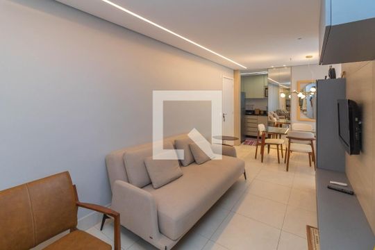 Sala de apartamento à venda com 2 quartos, 60m² em Jaraguá, Belo Horizonte