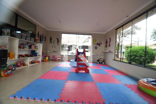 Área comum de casa de condomínio à venda com 3 quartos, 161m² em Bosque de Barão Geraldo, Campinas