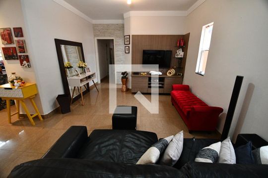 Sala de casa de condomínio à venda com 3 quartos, 161m² em Bosque de Barão Geraldo, Campinas