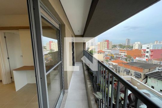 Varanda de apartamento para alugar com 1 quarto, 35m² em Vila Yara, São Paulo
