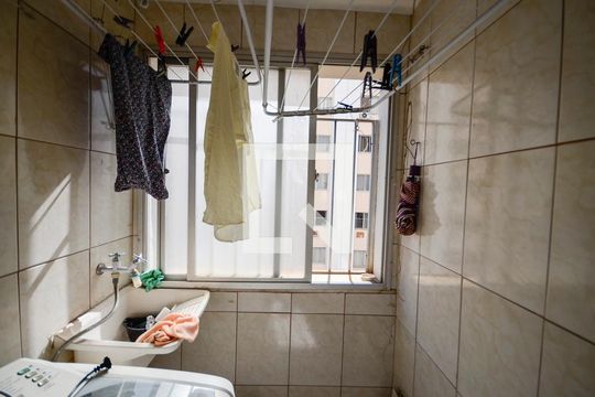 Área de Serviço de apartamento à venda com 3 quartos, 60m² em Grajaú, Rio de Janeiro