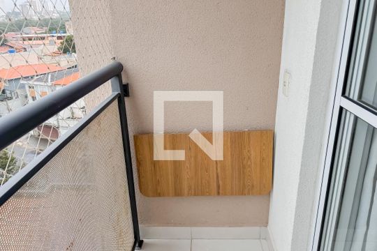 Varanda da Sala de apartamento à venda com 1 quarto, 29m² em Jardim da Gloria, São Paulo