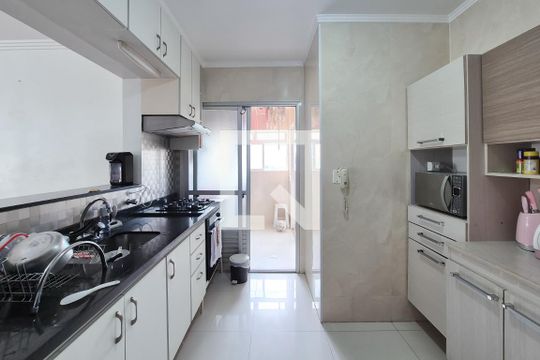 Cozinha de apartamento à venda com 3 quartos, 98m² em Centro, São Bernardo do Campo
