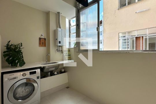 Área de Serviço de apartamento à venda com 3 quartos, 152m² em Copacabana, Rio de Janeiro