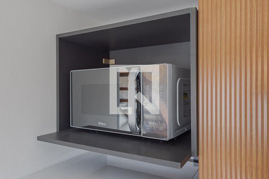 Cozinha de apartamento à venda com 2 quartos, 58m² em Cerqueira César, São Paulo