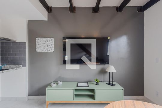 Sala de apartamento à venda com 2 quartos, 58m² em Cerqueira César, São Paulo