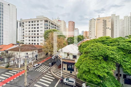 Vista da Sala de apartamento para alugar com 2 quartos, 68m² em Vila Mariana, São Paulo