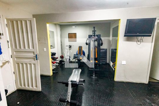 Área comum - Academia de apartamento para alugar com 1 quarto, 62m² em Vila Andrade, São Paulo