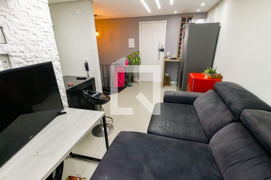 Sala de apartamento para alugar com 1 quarto, 62m² em Vila Andrade, São Paulo