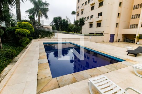 Área comum - Piscina de apartamento para alugar com 1 quarto, 62m² em Vila Andrade, São Paulo