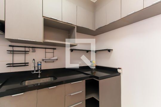 Cozinha de apartamento para alugar com 2 quartos, 38m² em Mooca, São Paulo