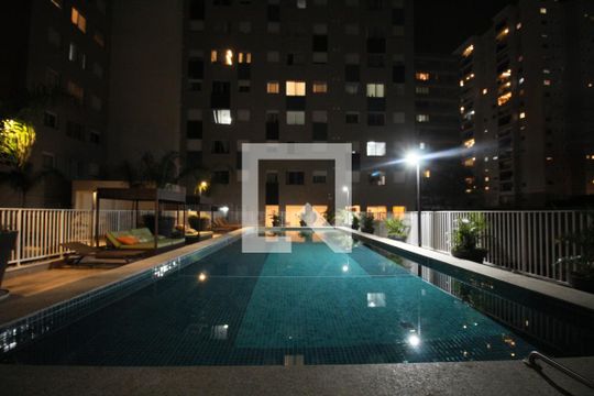 Área comum - Piscina de kitnet/studio à venda com 1 quarto, 35m² em Jardim Mirante, São Paulo