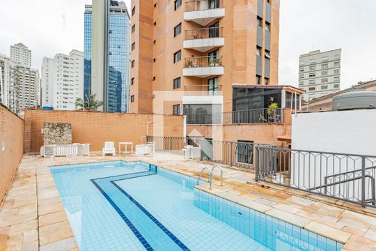 Área comum - Piscina de apartamento para alugar com 1 quarto, 42m² em Aclimação, São Paulo