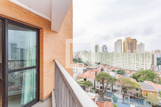 Varanda de apartamento para alugar com 1 quarto, 42m² em Aclimação, São Paulo