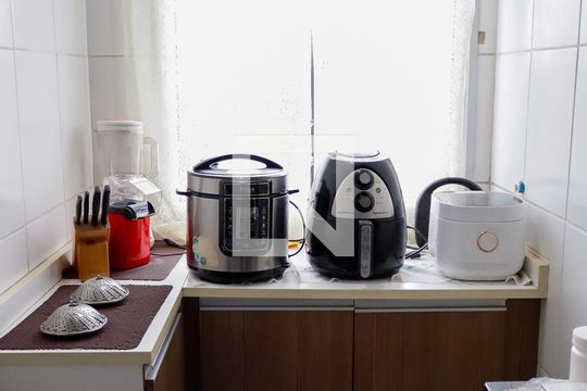 Cozinha de apartamento à venda com 2 quartos, 94m² em Santa Maria, Osasco