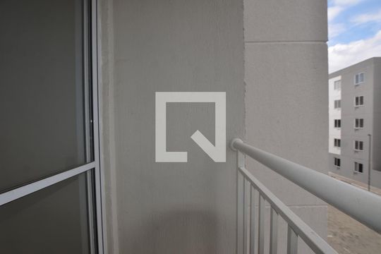 Varanda da Sala de apartamento para alugar com 2 quartos, 50m² em Guaratiba, Rio de Janeiro
