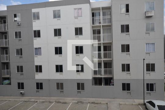 Vista da Sala de apartamento para alugar com 2 quartos, 50m² em Guaratiba, Rio de Janeiro