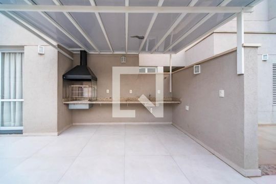 Área comum - Churrasqueira de apartamento à venda com 3 quartos, 91m² em Vila Assunção, Santo André
