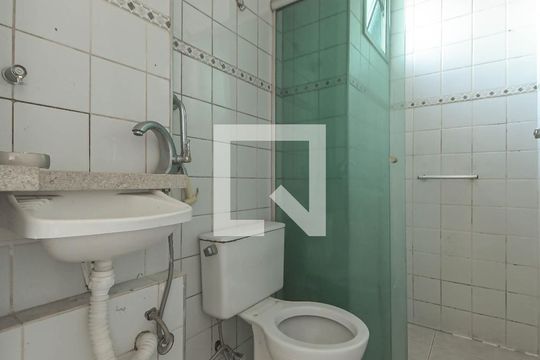 Banheiro da Suíte de apartamento à venda com 3 quartos, 66m² em Vila Gumercindo, São Paulo