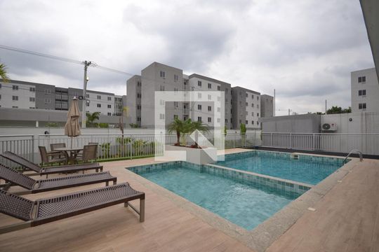 Area Comum - Psicina de apartamento para alugar com 2 quartos, 45m² em Guaratiba, Rio de Janeiro
