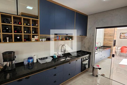 Cozinha de casa de condomínio para alugar com 3 quartos, 118m² em Jardim Eucaliptos
, Sorocaba