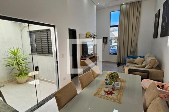 Sala de jantar de casa de condomínio para alugar com 3 quartos, 118m² em Jardim Eucaliptos
, Sorocaba
