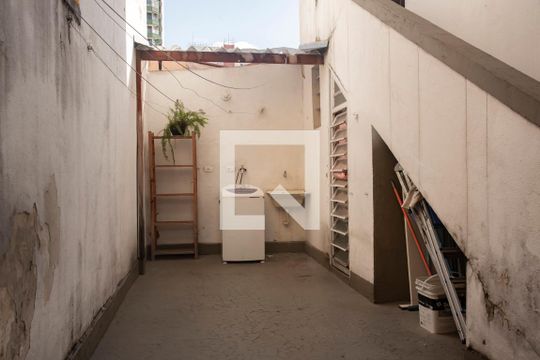 Área comum - Lavanderia de kitnet/studio para alugar com 1 quarto, 18m² em Vila Clementino, São Paulo