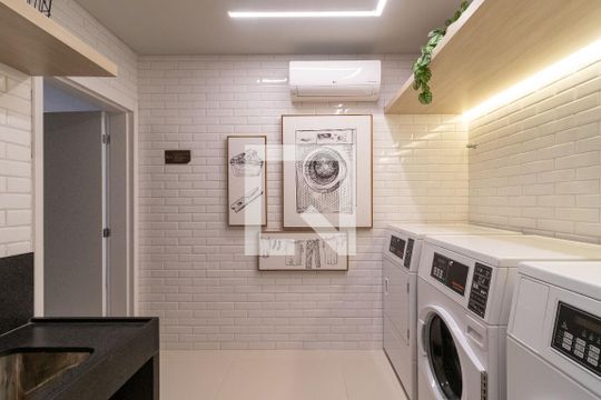 Área comum - Lavanderia de kitnet/studio à venda com 1 quarto, 22m² em Perdizes, São Paulo